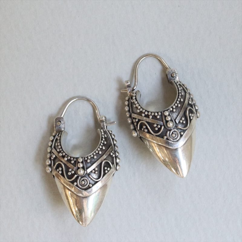 amphora / シルバー ピアス フープピアス Turkish Silver earring