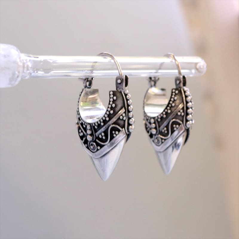 amphora / シルバー ピアス フープピアス Turkish Silver earring